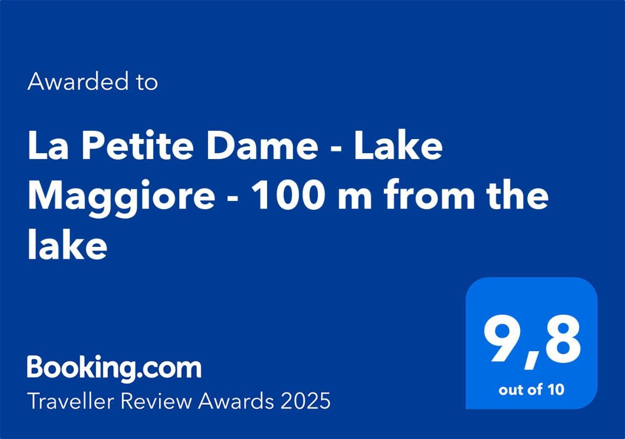 La Petite Dame - Lake Maggiore - 100 M From The Lake Verbania Zewnętrze zdjęcie